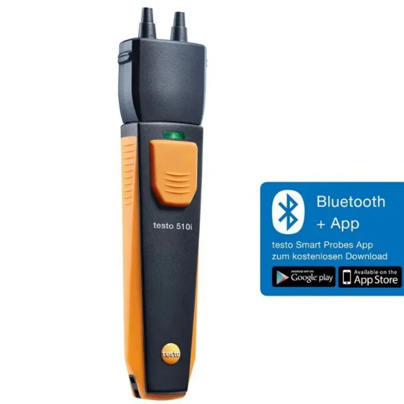 차동 압력 프로브, 베인 풍속계, 0560 1410 차동 압력 계량기 게이지, Testo 410i