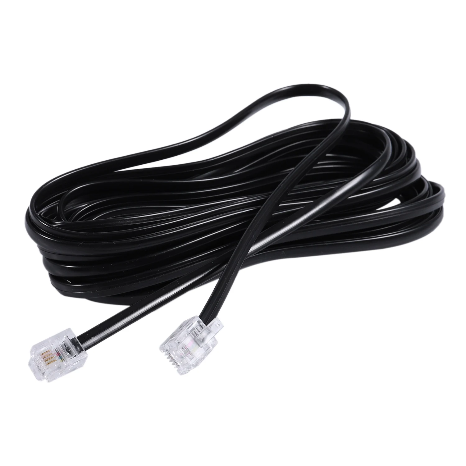 RJ11 6P4C Telephone Cable Cord ADSL Modem 5 Meters