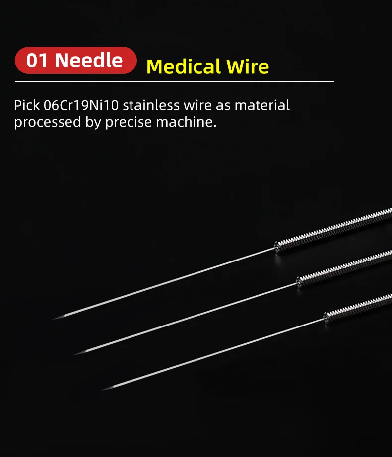 Description Picture 5 of itemZHONGYAN TAIHE Acupuncture Needles Flat Handle Aluminum Foil Needle 10PCS /lot Relief The Pain Suitable Suitable for Moxibustion