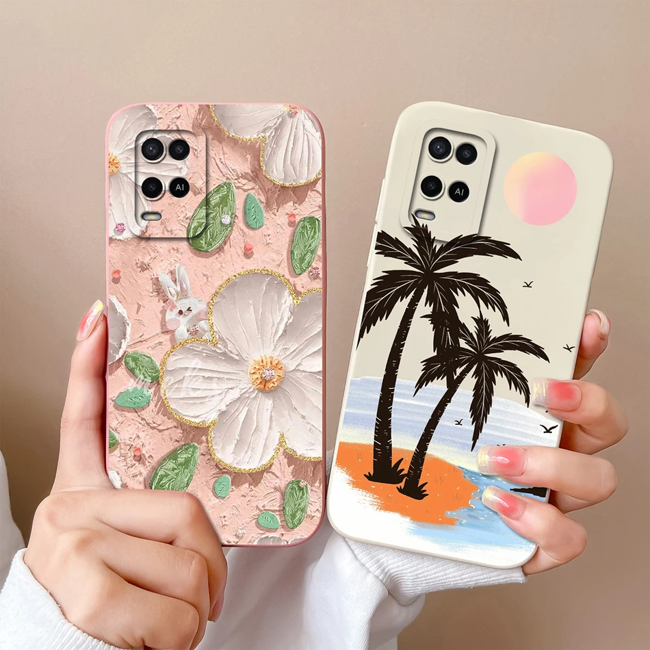 Cute Simple Design Full Protection Soft Liquid Silicone Phone Case