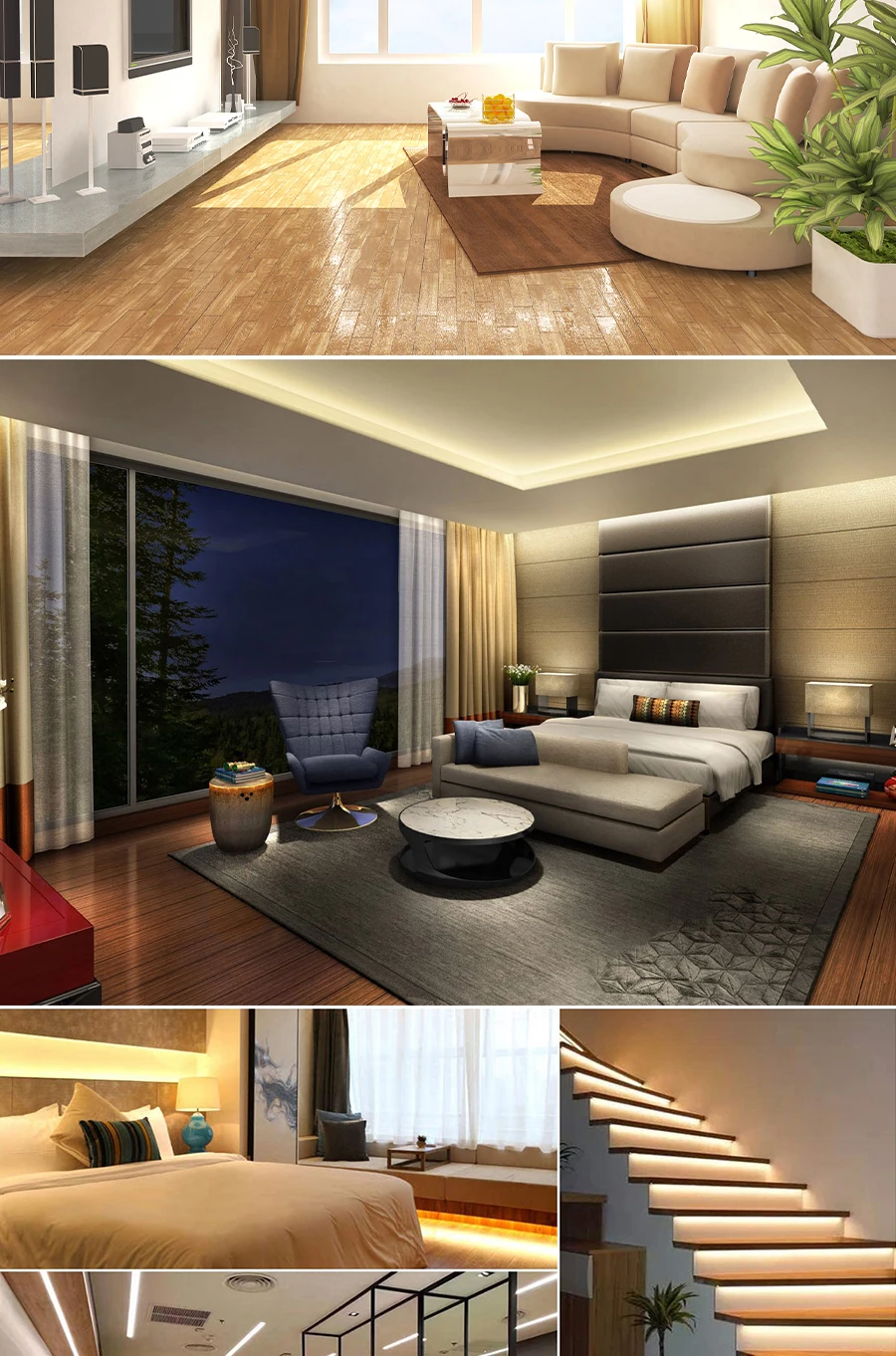5M LED Strip Light 12V 24V COB LED Strip High Density Flexible Dimmable LED Tape S79e7eaf031474f1a81a5d38dcbc0786bg