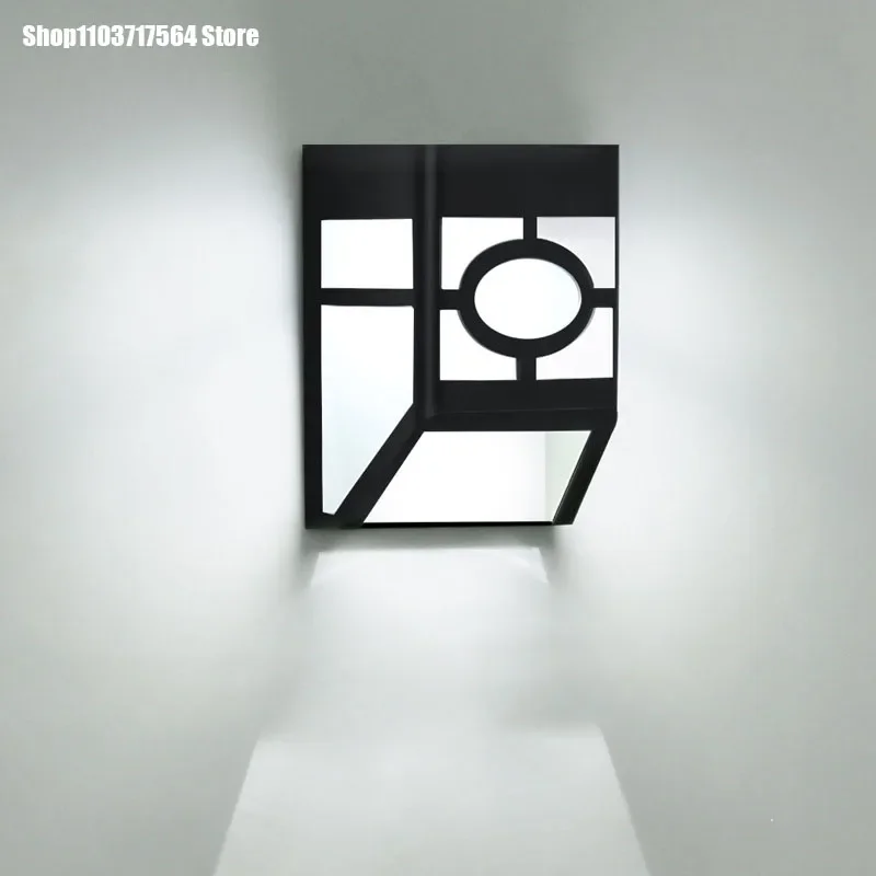 Outdoor wall light Waterproof outdoor terrace hotel villa gate external wall pillar modern simple courtyard light wall light