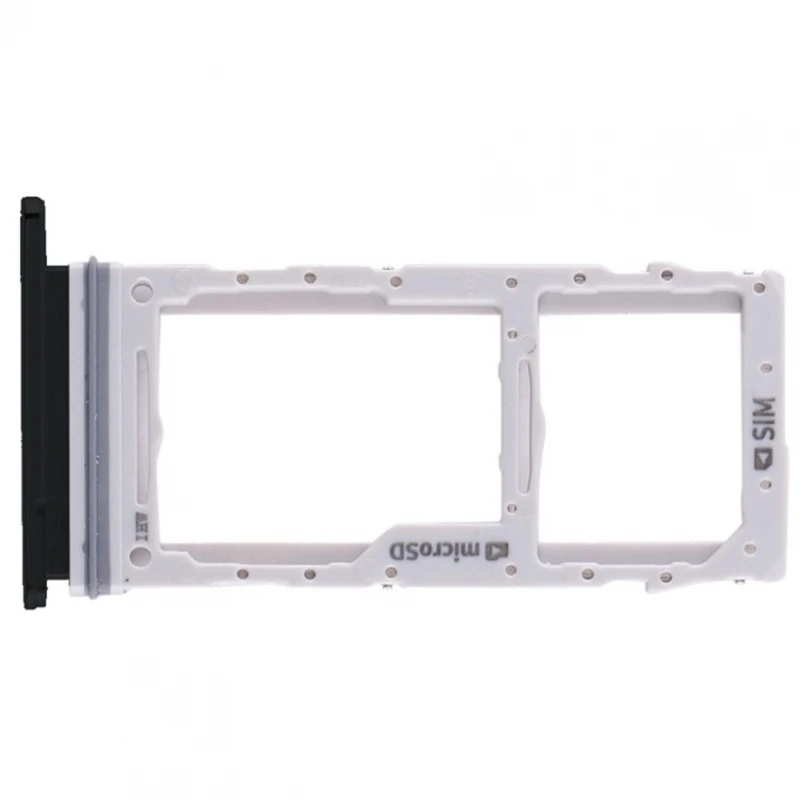 Adattatore Per Scheda Sim Samsung Galaxy S20 + / Ultra 1 5G Plus Nero # Samsung Galaxy S20 Plus (S20 +, Sm-G985F, Sm-9860, Sm-986B, Scg02) Vassoio Sim