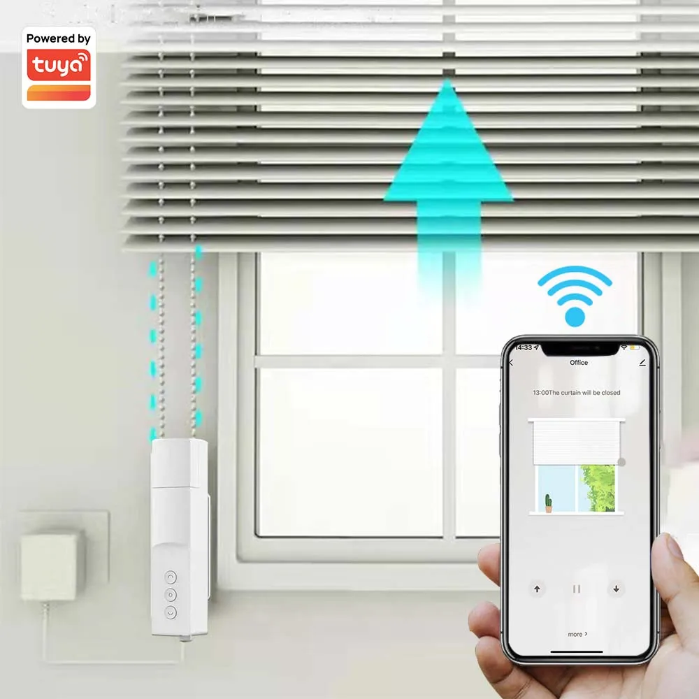 Smart Roller Blinds Motor Tuya ZigBee WiFi Universal Electric Shutter