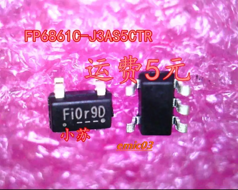 

5pieces FP6861C-J3AS5CTR Fi0r9D Fi0 Fi SOT23-5