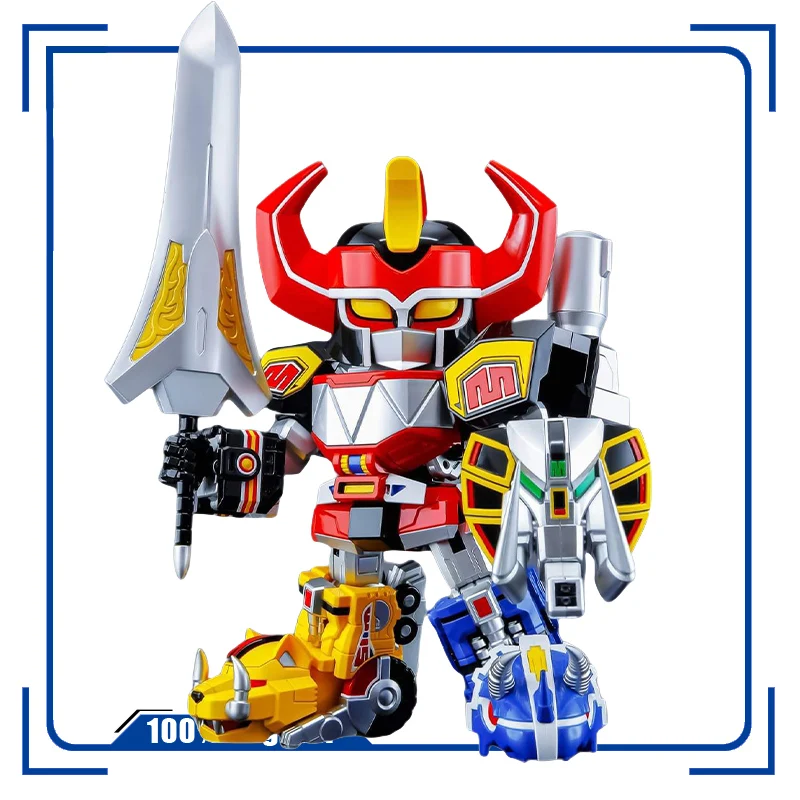

Экшн-игрушки из алюминиевого сплава Kyoryu Sentai Zyuranger великая зверь Бог готовый продукт Модель экшн-игрушка Фигурки Рождественские подарки