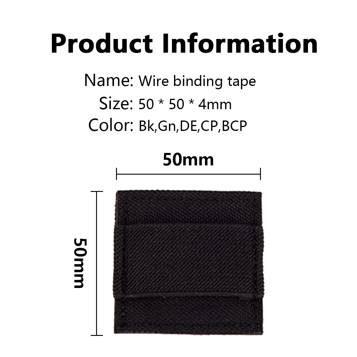 Taktische Headset Kabelbaum Gurt Elastische Organizer Headset Kabelbaum Haken Schleife Aufkleber Helm Weste Zubehör – Detail 3