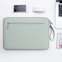 Versatile Laptop Sleeve Bag with Accessory Storage for Pro 16.2 M1 M2 M3 M4 (Fresh Green)