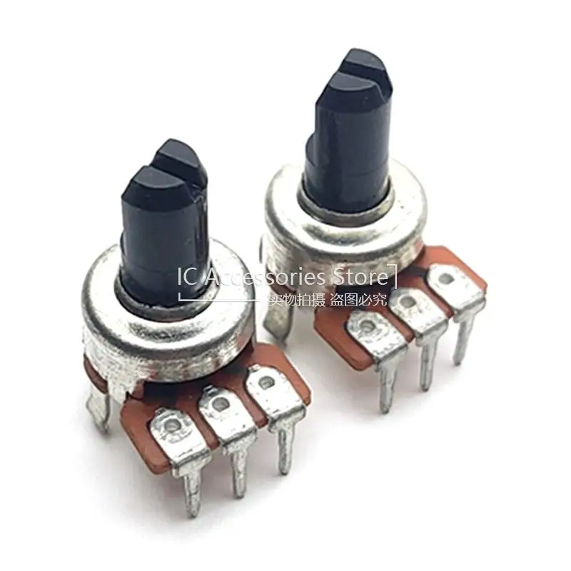 5PCS-121-Type-Single-B503-B5K-B10K-B20K-B50K-B100K-Audio-Speaker-Power ...