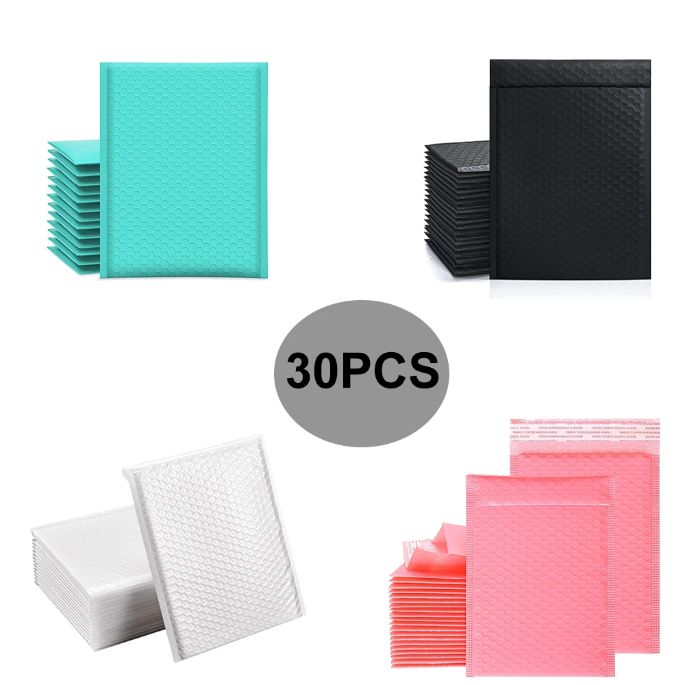 Hysen Bubble Mailers 30Pcs Self Seal Gift Bags for Small Business