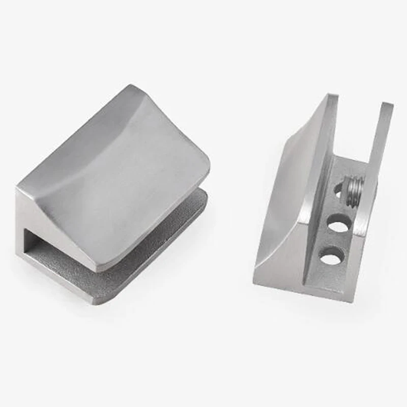 pince verre support en acier inoxydable pinces murales 05