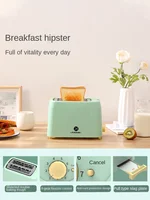 Toaster household small toaster multifunctional fully automatic breakfast machine toaster lazy electrical appliance 2