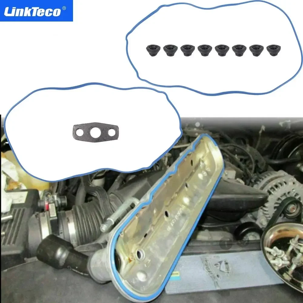 Engine Valve Cover Gasket Set 4.8 5.3 5.7 6.0 6.2 L LS1 LS3 LS6 LQ4 LQ9