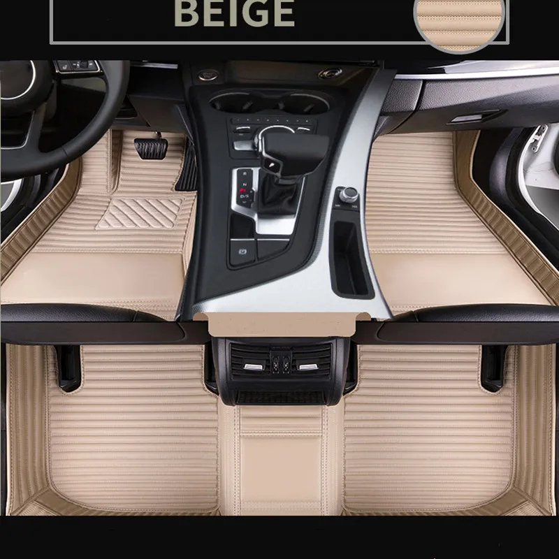 Good quality! Custom special car floor mats for Lexus LX 470 5 seats 2007 1998 waterproof