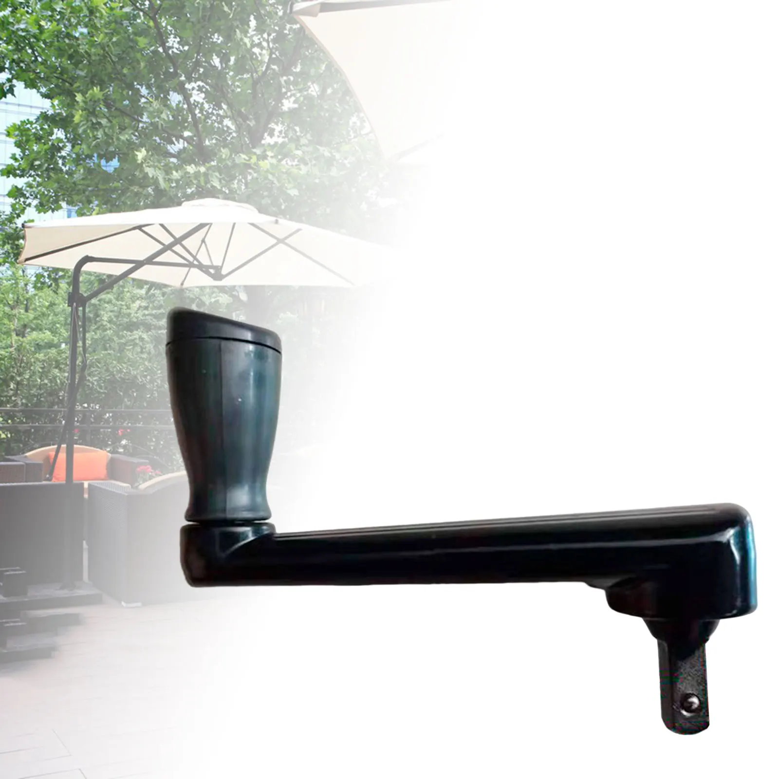 Outdoor Umbrella Rocker Handle 0.31'' Width Metal Parasol Patio Umbrella Accessories for Lawn Fence Tailgates Bleacher Courtyard outdoor umbrella accessories umbrella crank handle