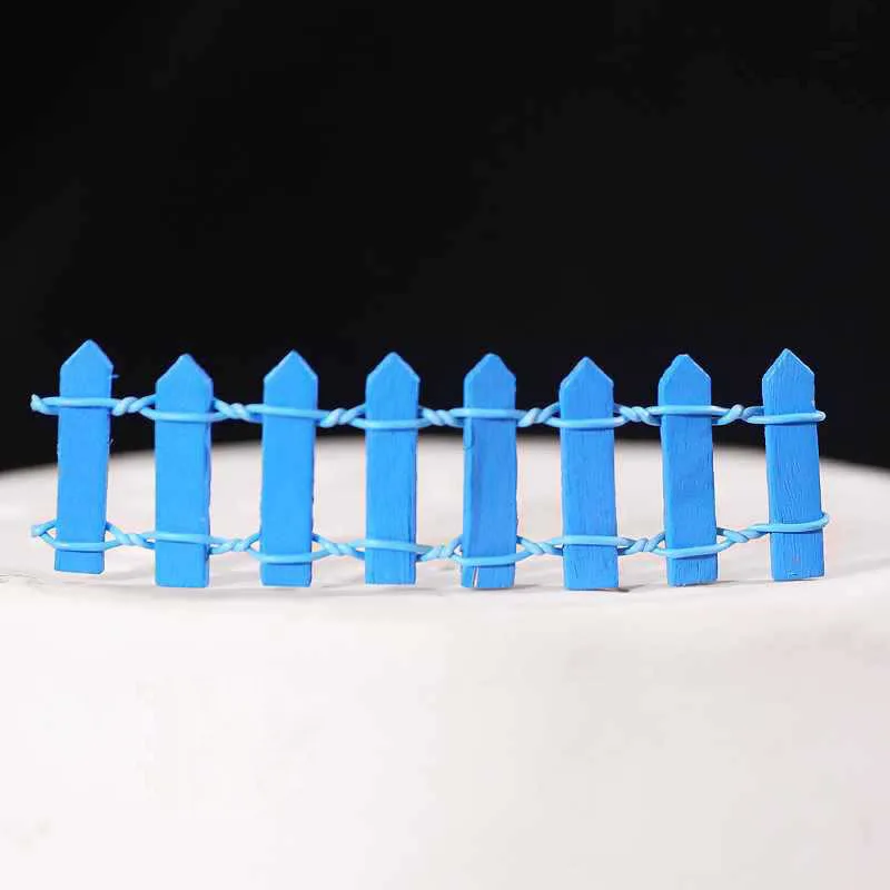 ตัวเลือกสินค้า รั้วไม้ Palisade Miniature Fairy Garden บ้านตกแต่งบ้าน Mini Craft Micro ภูมิทัศน์ตกแต่ง DIY อุปกรณ์เสริม