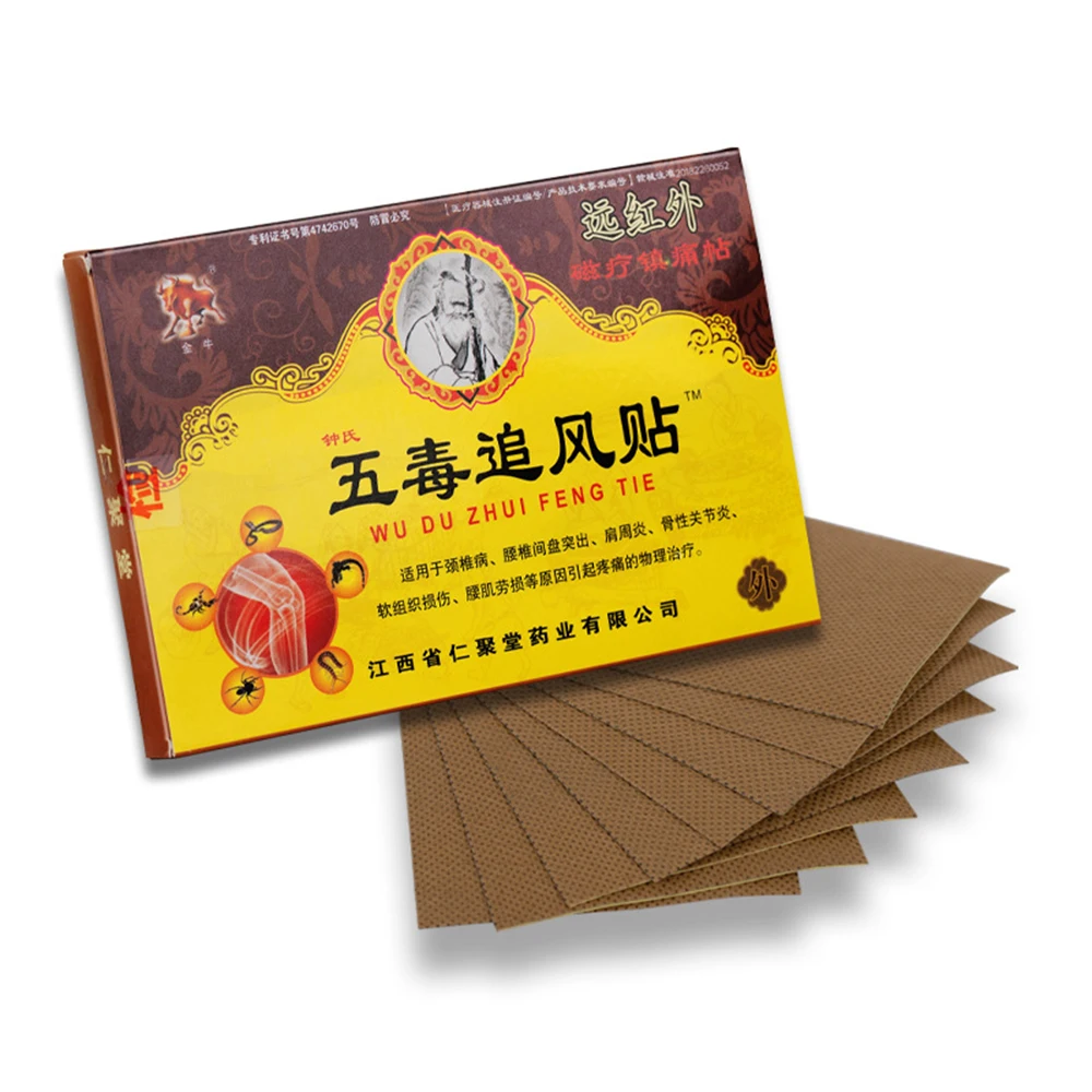 

40Pcs Chinese Herbal Pain Relief Patch for Cervical Spondylosis Joint Pain Relieving Patches for Back Muscle Joint Sorenes Bone