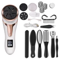 Portable Electric Foot File USB Dead Skin Removal Dust Suction Foot Repair Machine Waterproof Calluses Removal Foot Care Tools 1