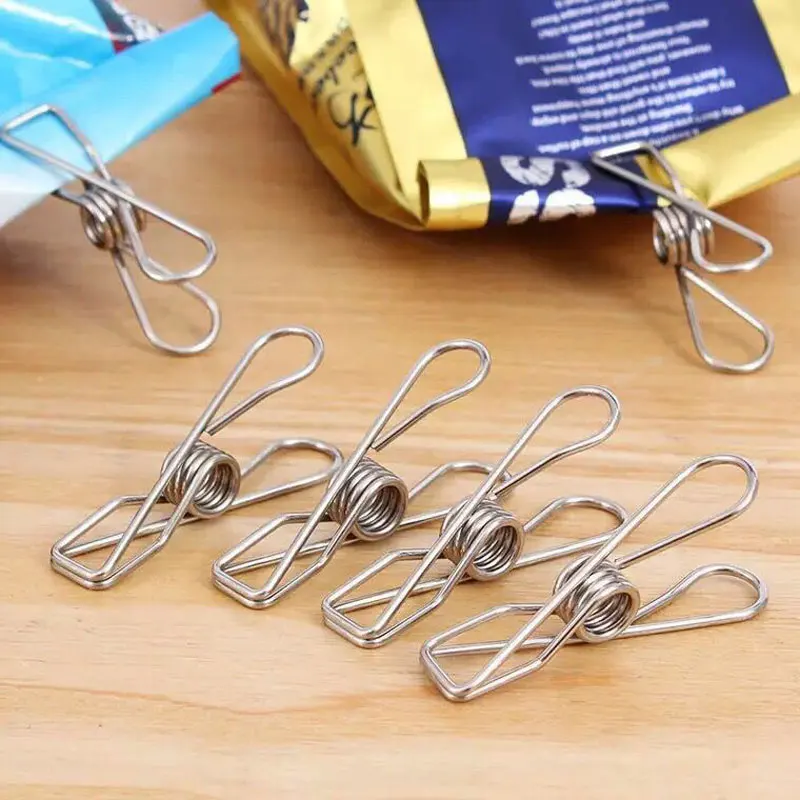 18/42/77pcs Clothes Pegs Stainless Steel Clothespins Drying Towels Socks  Clothing Clamp Bedspread Hanger Clip Laundry Cloth Pins - Clothes Pegs -  AliExpress