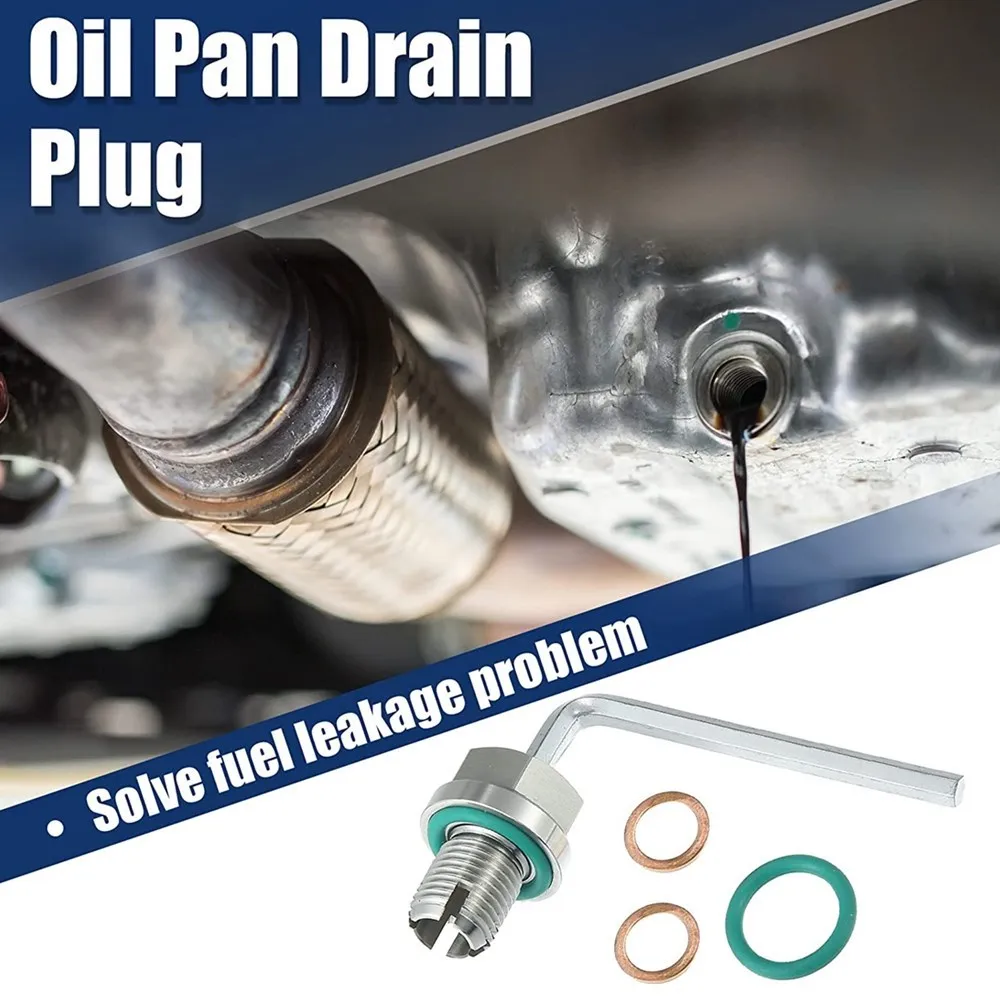 Cox Hardware and Lumber - Oil Pan Drain Plug 1/2-20 Piggy Back