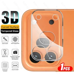 Enhanced 5G Case with Integrated 3D Clear Tempered Glass Lens Cover and Curved Camera Protector - Honor 600 5G (1Piece)