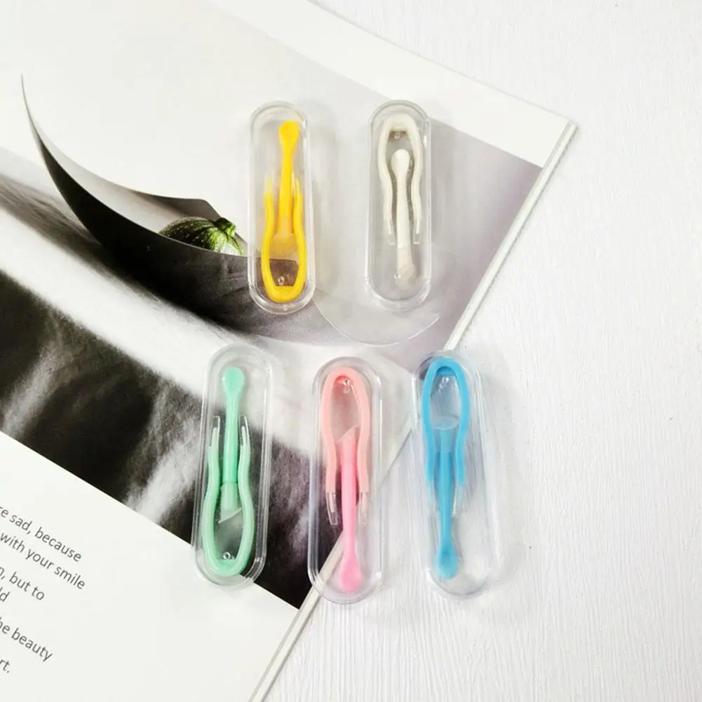 Contact Lens Tool Contact Tweezers Remover Contact Len Applicator Remover Len Set Beginner And Tool Inserter B5E6