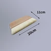 Large Brush Wall Paint Brush Bristles Row Brush Art Brush Wooden Cleaning Brush Acrylic Paint Art Supplies 6