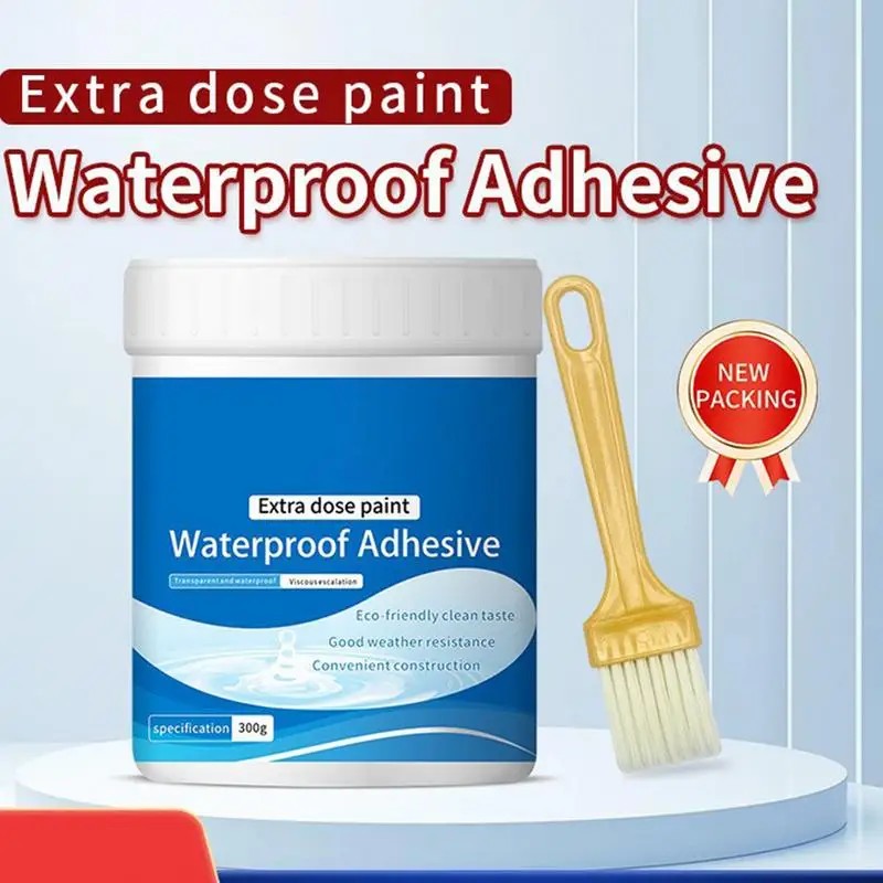 300g Invisible Waterproof Agent Powerful Invisible Anti Leakage Agent Transparent Repair Paste Waterproof Glue Leak