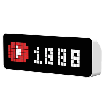 Ulanzi TC001 Smart Pixel Clock Weather Forecast Function Scientific Management of Time Full Color Pixel Display Clock