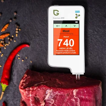 Greentest ECO 6 คุณภาพน้ํา TDS เครื่องตรวจจับรังสีการตรวจจับห้องครัวผลไม้ผักเนื้ออาหารความปลอดภัย Nitrate Tester 1