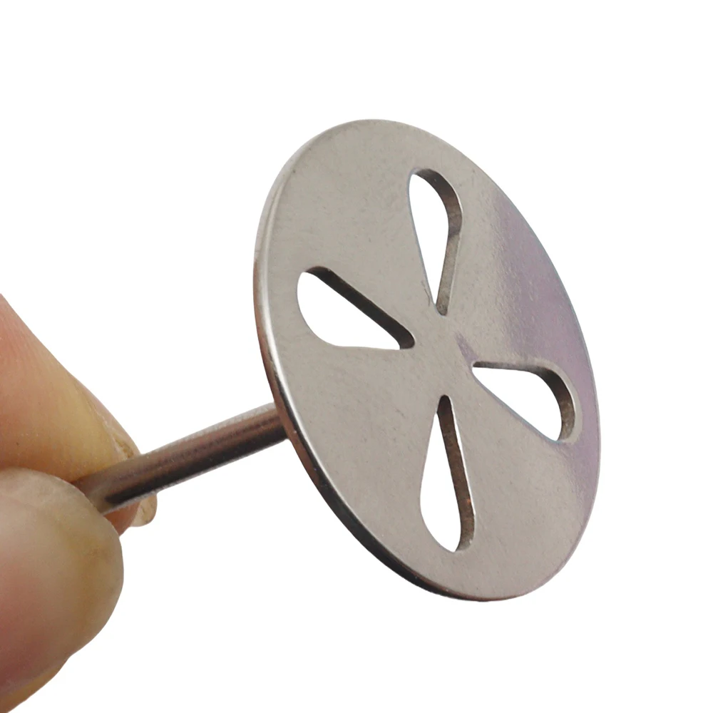 Neue 80 Stück Schleifpapierscheiben mit Metallnagelbohrer 0,98 Zoll – Schleifscheibe Nagelbohrer Ersatz für Pediküre und Ma – Detail 4