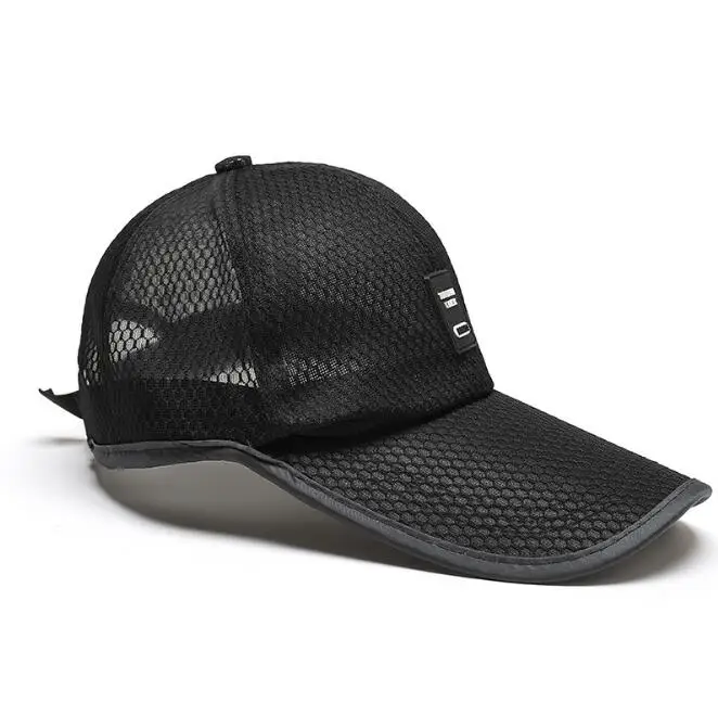 

Новинка 2022, летняя дышащая бейсболка, женская уличная регулируемая бейсболка, сетчатая шляпа, спортивная