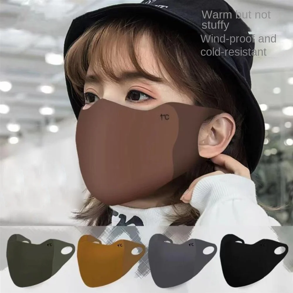 Breathable Warm Mask Traceless Anti Pollen Windproof and Cold Proof Face Mask Warm Face Veil Outing disposable face mask cotton face mask face mask womens face scarf