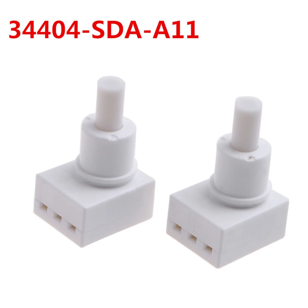 

2Pcs Car Interior Dome Reading Light Map Lamp Switch Button For HONDA Acuraa ABS Dome Light Lamp Switch Base Accessories