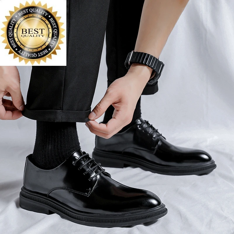 

Men's Party Suit Shoes Dress business Italian Leather Zapatos Hombre Formal shoes Office Sapatos Social Masculino