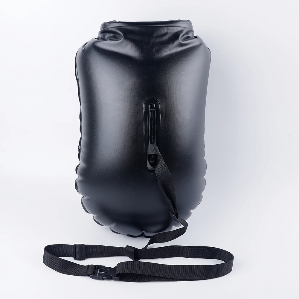 Inflatable Open PVC Single Airbag, Water Sports Safety Bag, Swimming Float, Rafting Storage, Waterproof Buoy, 20L, Hot Sale