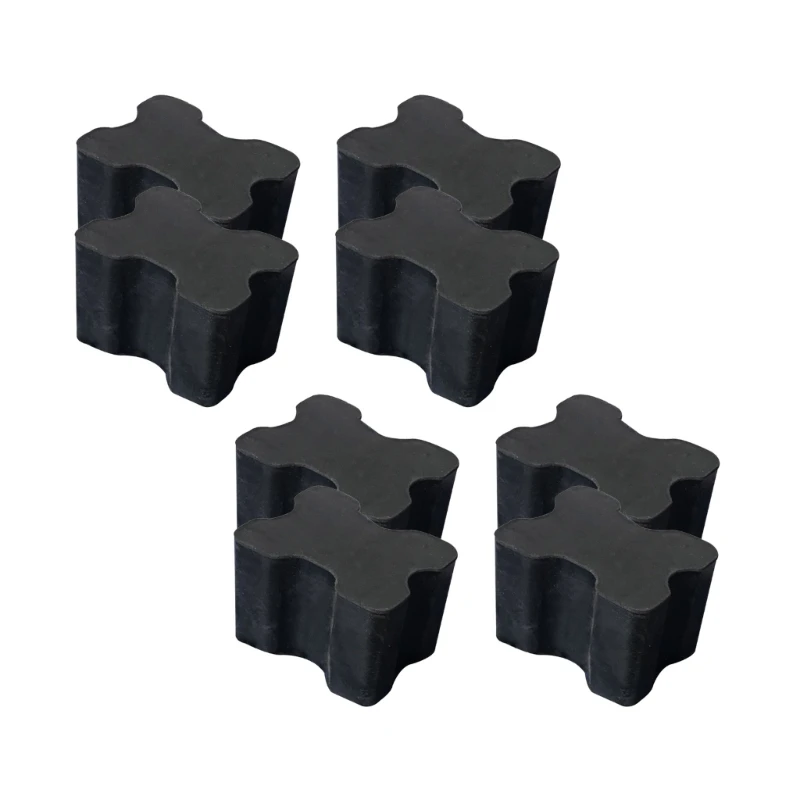Rubber Coil Spring Spacers Spacer Boosters Small Boosters 4/6/8Pcs Front Rear Lift Spring Spacers Car Accessory shock absorber spring