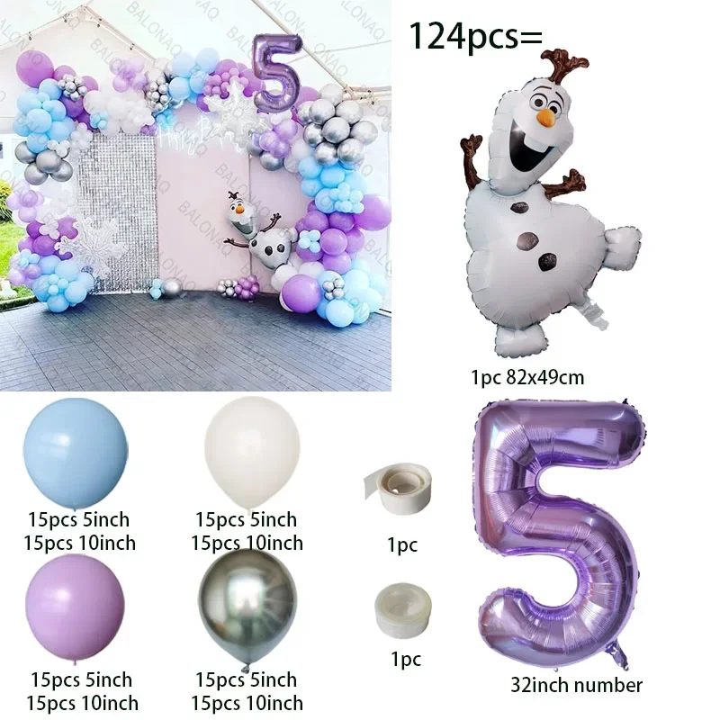 9-tlg. Schneeflocken-Luftballons Aus Alufolie Für Weihnachten & Winterpartys – In 4 Größen