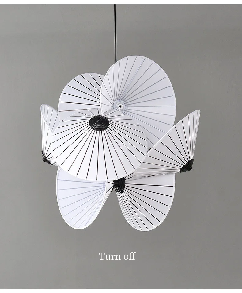 Minimalist Cloth LED Pendant Lamp