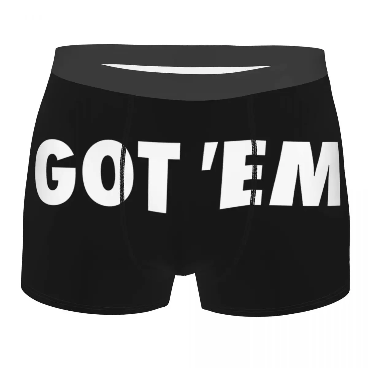 

Funny Got Em Boxers Shorts Panties Male Underpants Comfortable Briefs Underwear