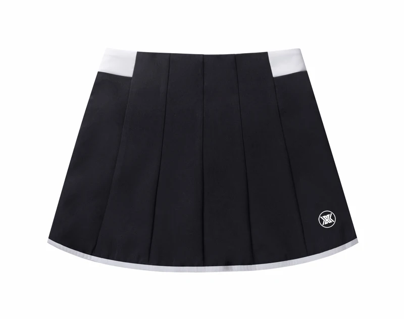 Golf Skorts Skirts for Women Zipper Pockets Knee Length Skort Women's High Waist Athletic Tennis Skirt