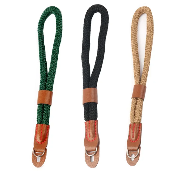 10개 카메라 핸드 로프 면 소재 마이크로 싱글 카메라 손목 스트랩 카드 기기용 손목 스트랩 마이크로 싱글 카메라용