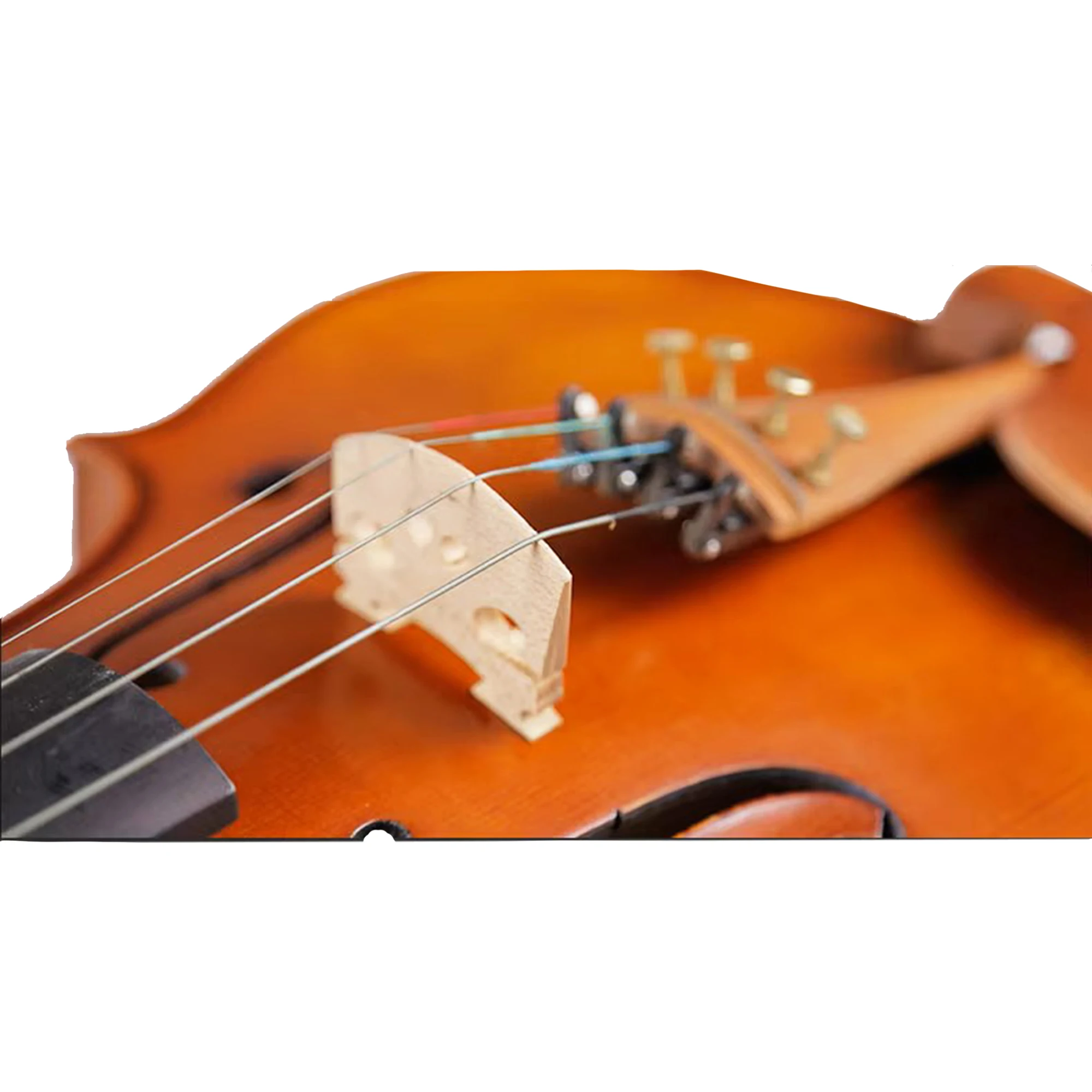 Handmade Antique Viola with Piano Case and Strings Maple, Natural Flame Matte String Instrument Viola 15-16inch