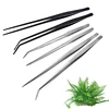 Stainless Steel Aquatic Plants tools tweezers for aquarium Fish Tank Aquascaping Tools Aquarium tools scissors cleaning tools 5
