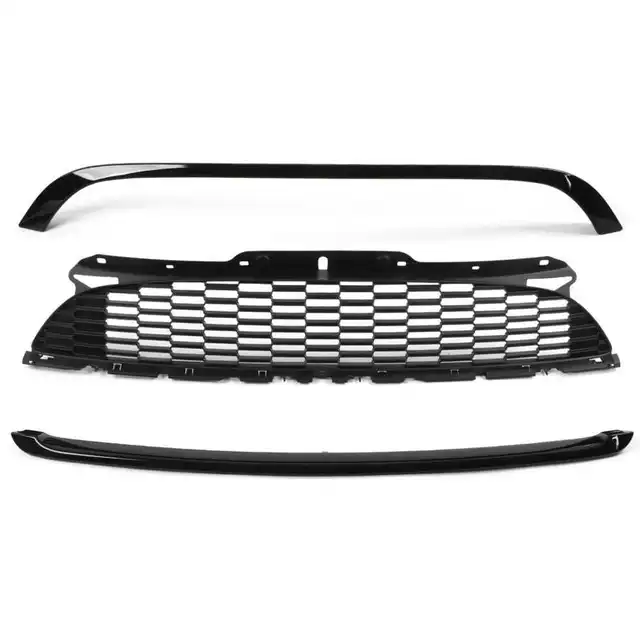 Front stoßstangen gitter glänzend schwarz Kühlergrill umrandung  verkleidungen Ersatz für Mini Cooper f55 f56 f57 one s jcw 2015-2019 -  AliExpress