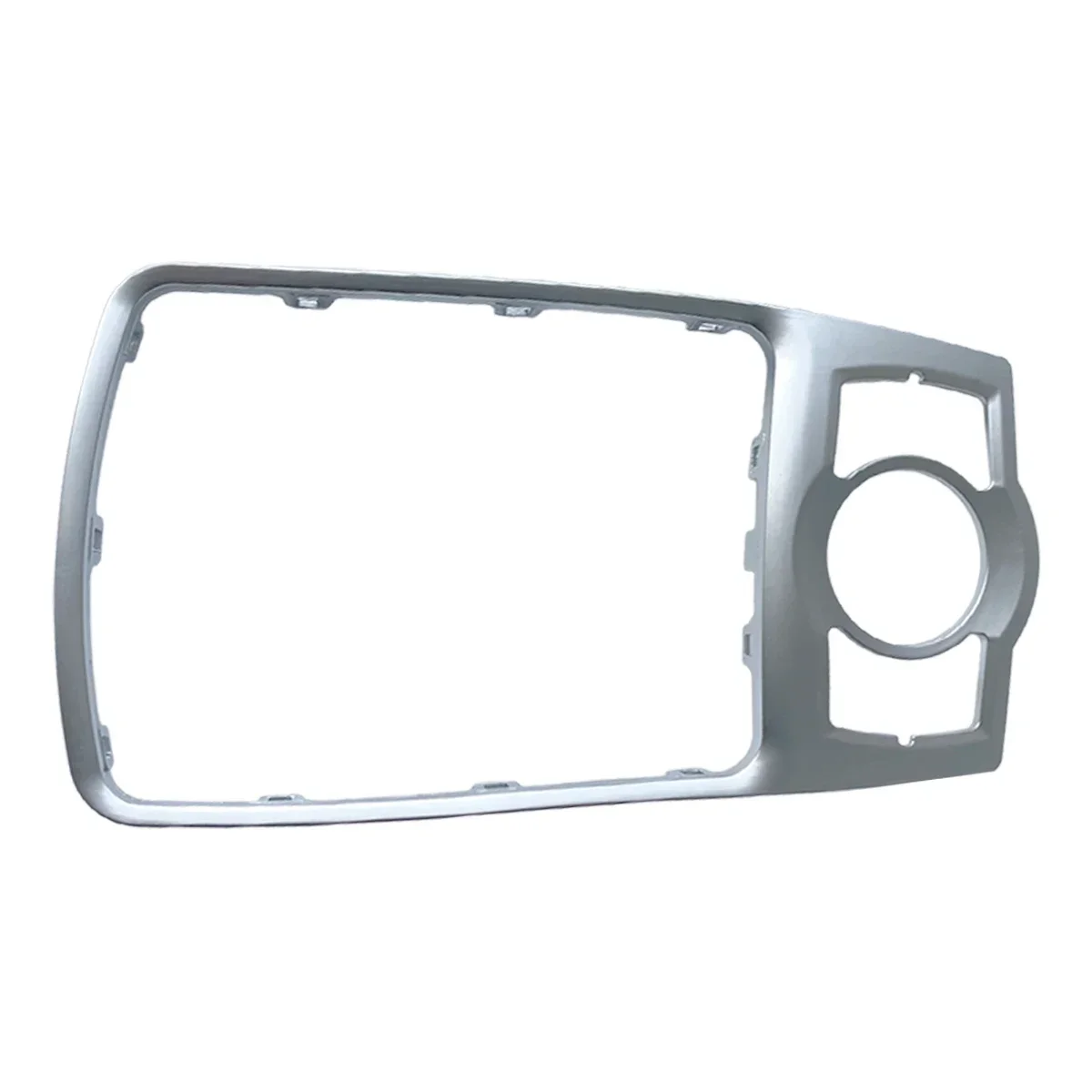 Silver Chrome MMI Surround Trim Car Center Console Gear Shifter Bezel Panel for Audi A6 4F C6 Avant RS6 2005-2011 4F0864260A