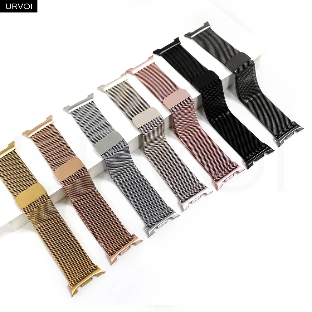 Premium Milanese Loop Band with Magnetic Closure - Stainless Steel Mesh Strap, Breathable Design