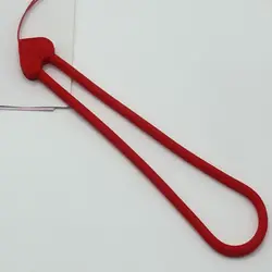 Silicone Phone Wrist Lanyard - Secure and Stylish Hanging Strap (Red)