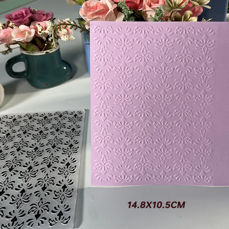 Plastic Embossing Folder 6 paper embossing tool