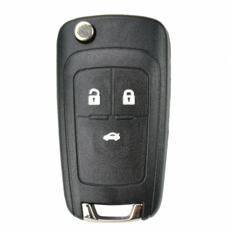 433MHZ 3 Pulsanti Per Opel Vauxhall Astra J Key Per Chevrolet Cruze Flip Key Insignia Zafira C Mokka Cascade Remote Car Key Fob Con ID46 Chip Portachiavi - Foto 9